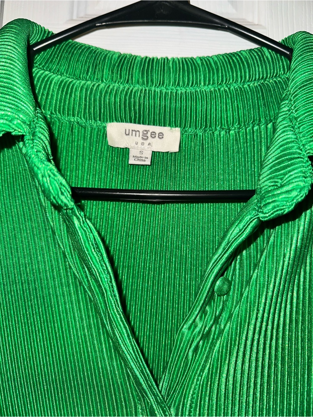 Umgee Ribbed Loose Blouse - Picture 3 of 4